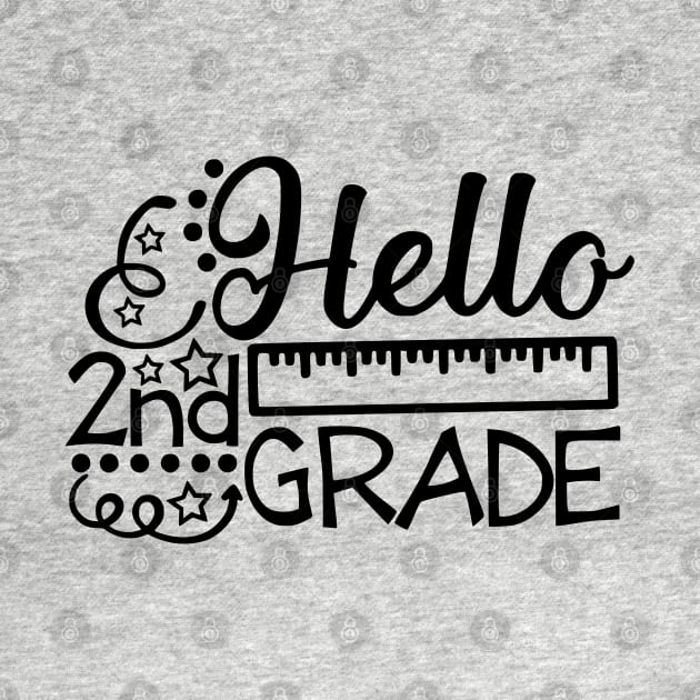 Hello Second Grade - 2nd Grade - Back to School by Semenov